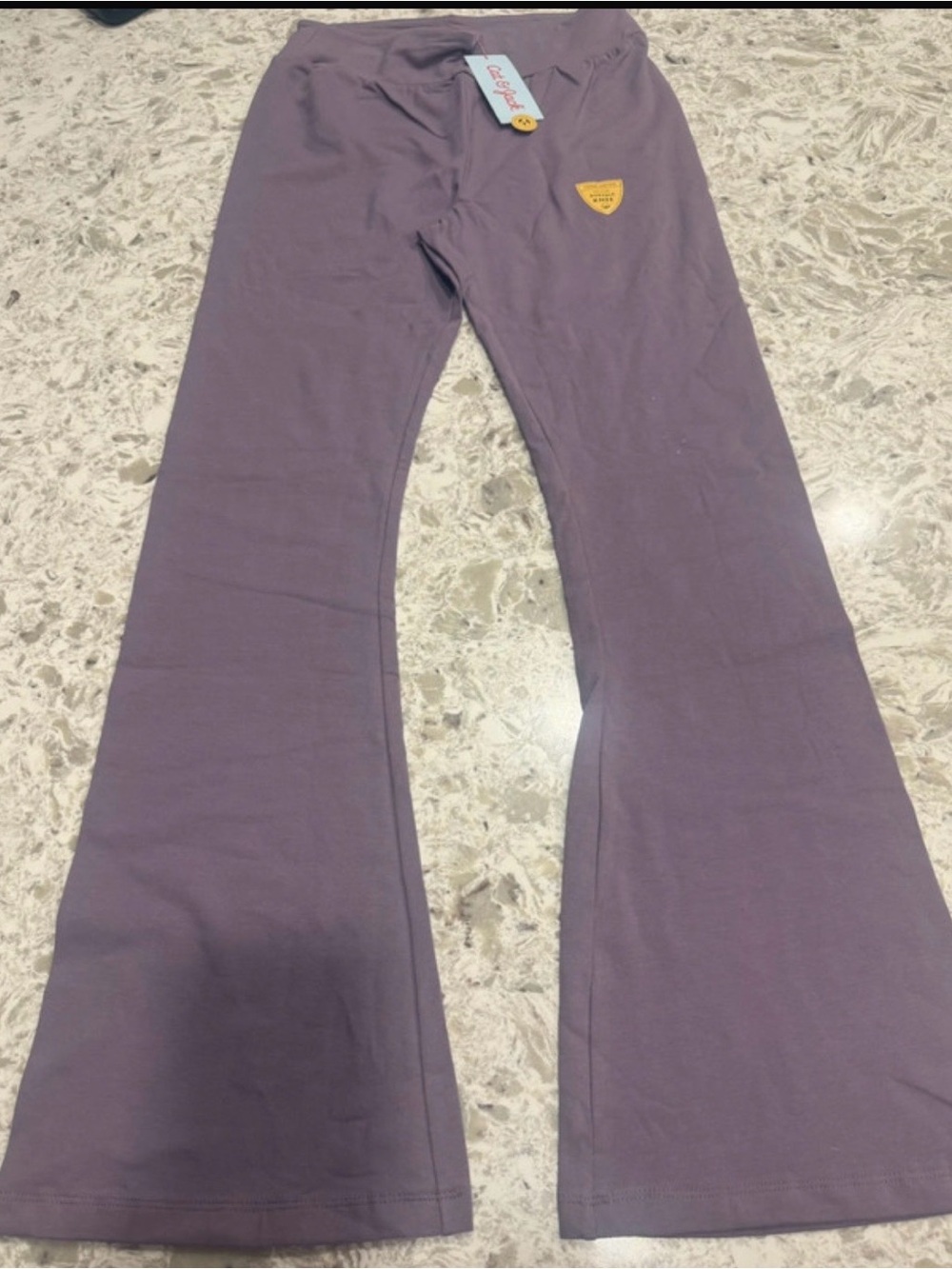 Cat & Jack Lavender Flare Leggings